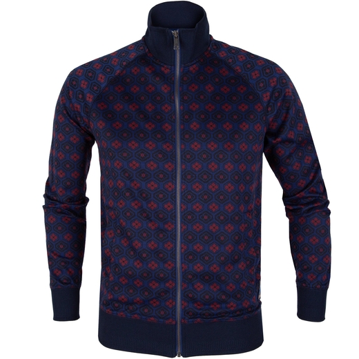 Zip-up Jacquard Track Top-new online-Fifth Avenue Menswear