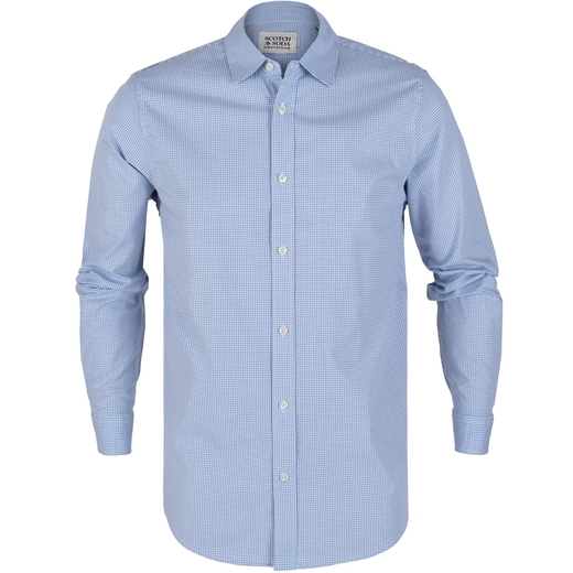 Regular Fit Gingham Check Casual Shirt-new online-Fifth Avenue Menswear
