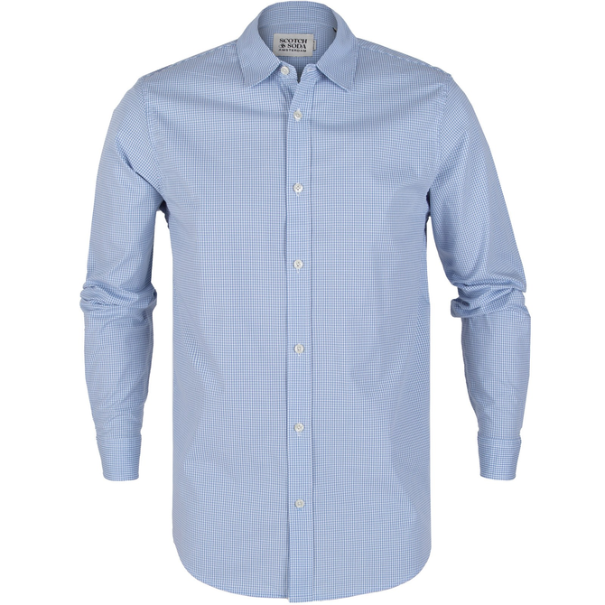 Regular Fit Gingham Check Casual Shirt