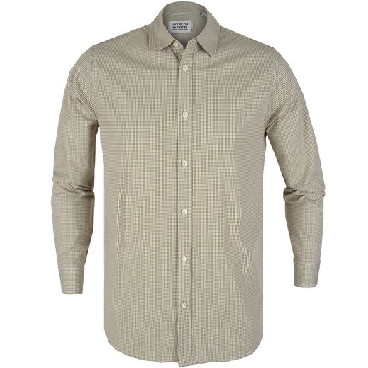 Regular Fit Gingham Check Casual Shirt-new online-Fifth Avenue Menswear