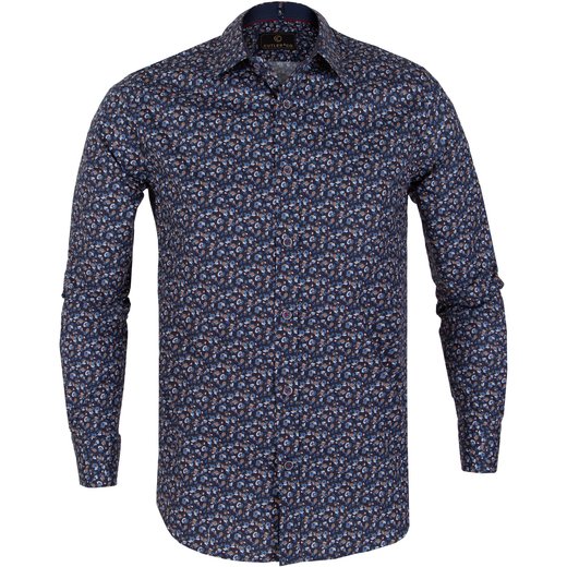Blake Stretch Cotton Micro Floral Print Shirt-new online-Fifth Avenue Menswear