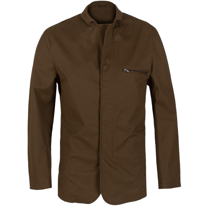 Lorenzo Zip-up Casual Stretch Cotton Jacket