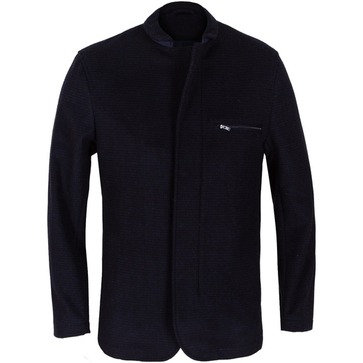 Lorenzo Wool Blend Zip-up Casual Jacket-new online-Fifth Avenue Menswear