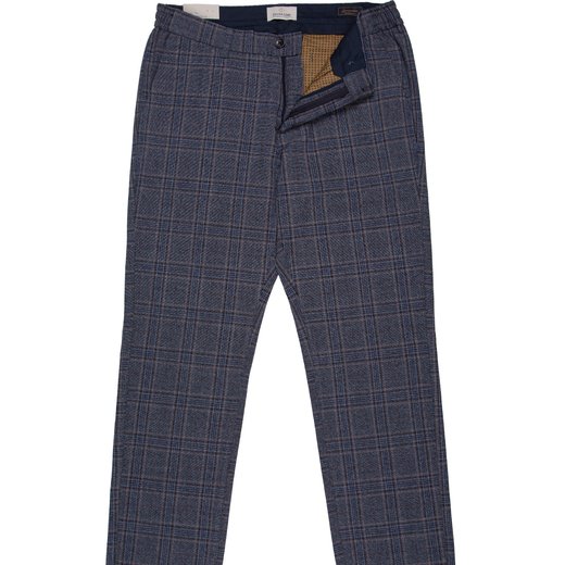 Lancaster Stretch Check Trouser-new online-Fifth Avenue Menswear