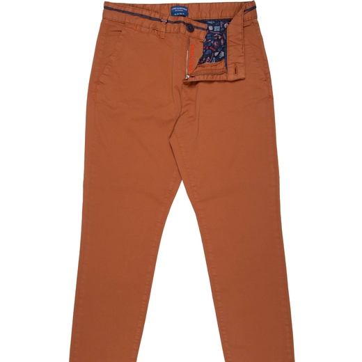 Garment Dyed Stretch Cotton Chino-new online-Fifth Avenue Menswear