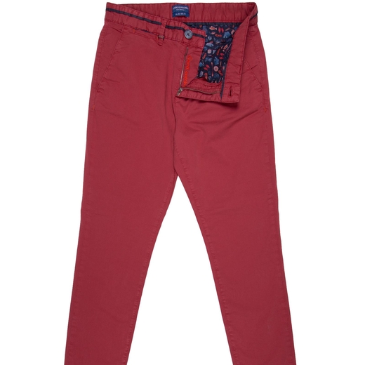 Garment Dyed Stretch Cotton Chino-new online-Fifth Avenue Menswear