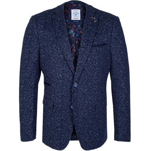 Jacquard Stretch Knit Blazer-new online-Fifth Avenue Menswear