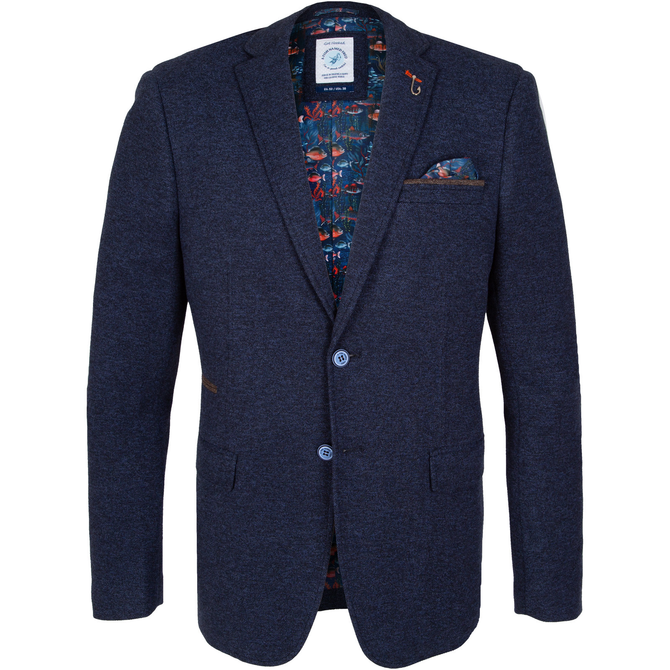 Stretch Pique Knit Blazer