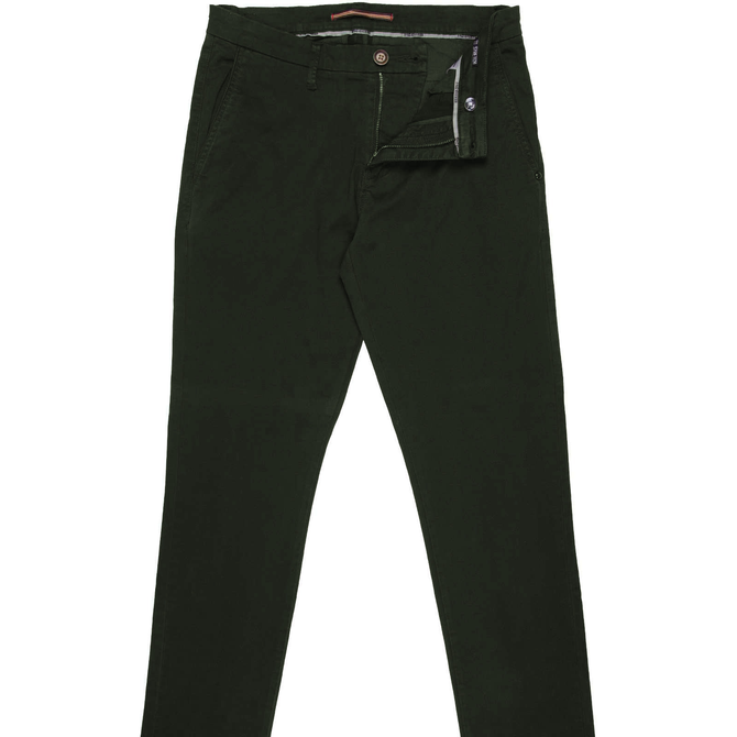 Taper Fit Stretch Cotton Chino