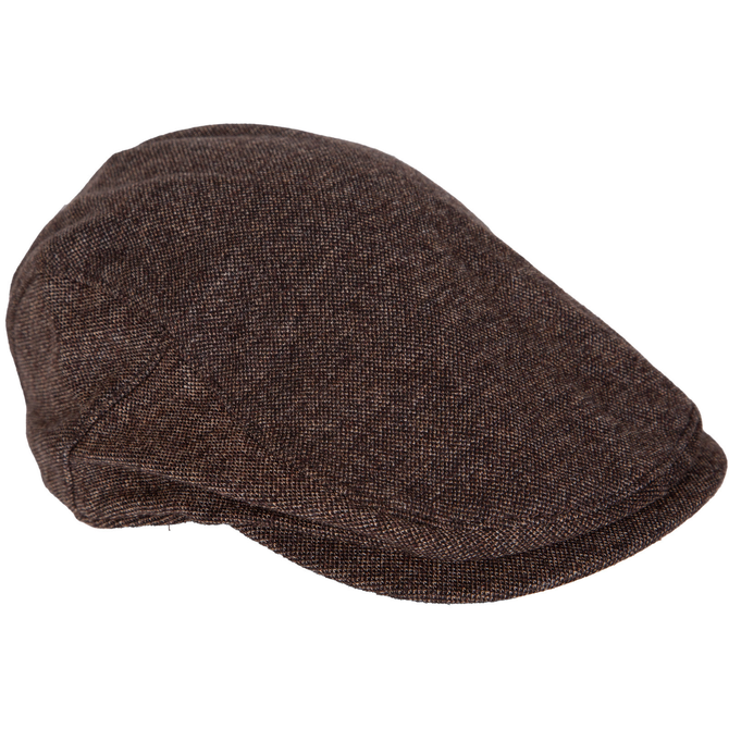 Pique Knit Flat Cap