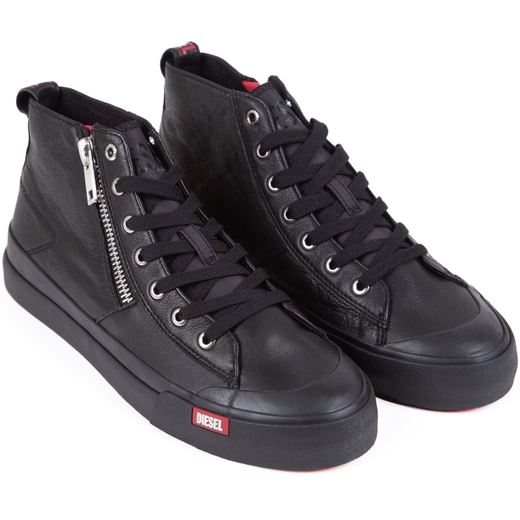 Athos Zip-up Hi-Top Leather Sneaker-new online-Fifth Avenue Menswear