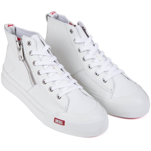 Athos Zip-up Hi-Top Leather Sneaker-new online-Fifth Avenue Menswear