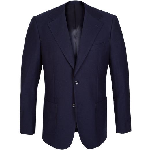Devin Wool Blend Stretch Knit Blazer-new online-Fifth Avenue Menswear