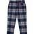 Bold Check Stretch Knit Trousers