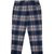 Bold Check Stretch Knit Trousers