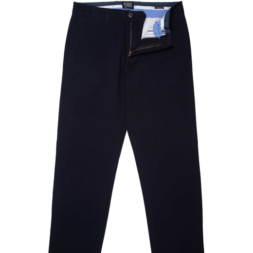 Stuart Tapered Fit Stretch Cotton Chino-new online-Fifth Avenue Menswear
