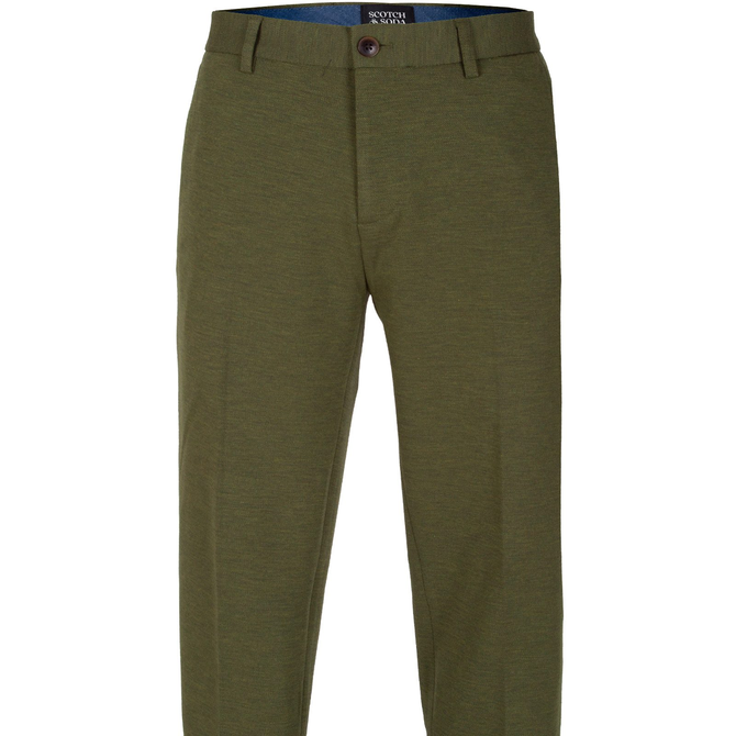 Mott Slim Fit Jersey Knit Trousers