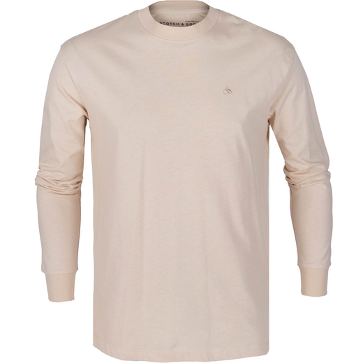 Relaxed Fit Long Sleeve Logo T-Shirt-new online-Fifth Avenue Menswear
