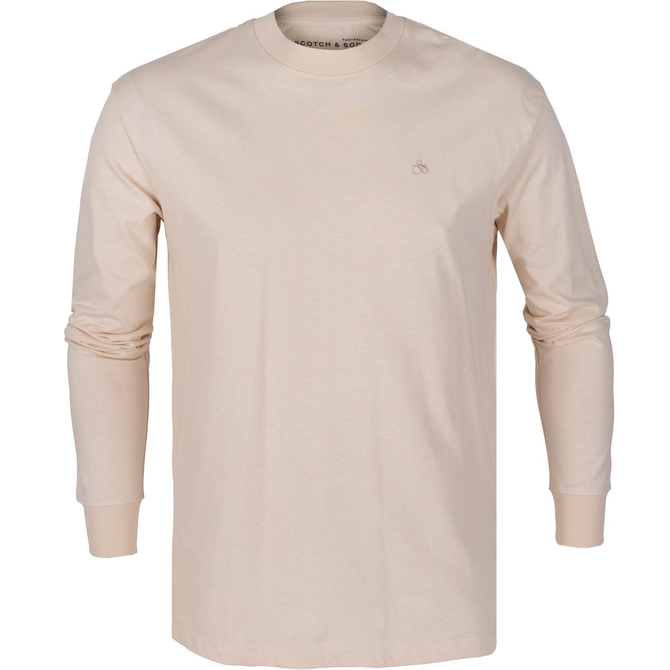 Relaxed Fit Long Sleeve Logo T-Shirt
