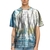 Relaxed Fit T-Bord-Q1 Creased Foil T-Shirt