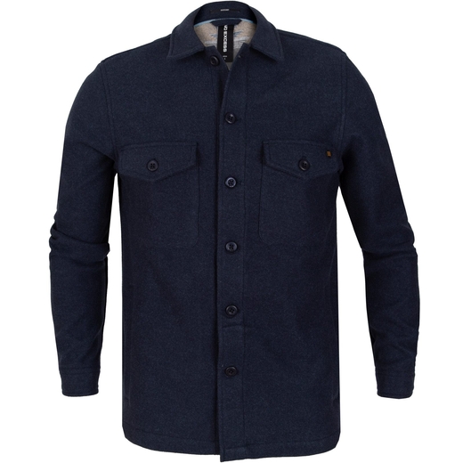 Melange Overshirt Jacket-new online-Fifth Avenue Menswear