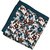 Floral Print Silk Pocket Square