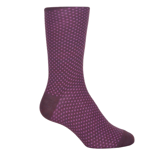 Luxury Fine Wool Mini Fleur Socks-new online-Fifth Avenue Menswear
