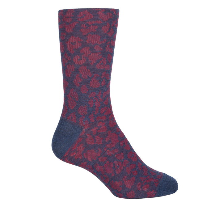 Luxury Fine Wool Splash Pattern Socks