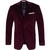 Informer Wine Velvet Blazer