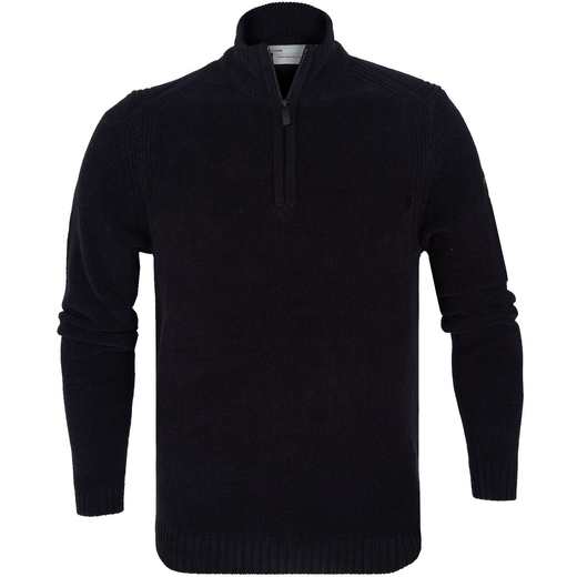Chenille 1/2 Zip Turtle Neck Pullover-new online-Fifth Avenue Menswear