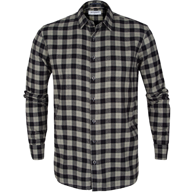 Flannel Check Casual Shirt